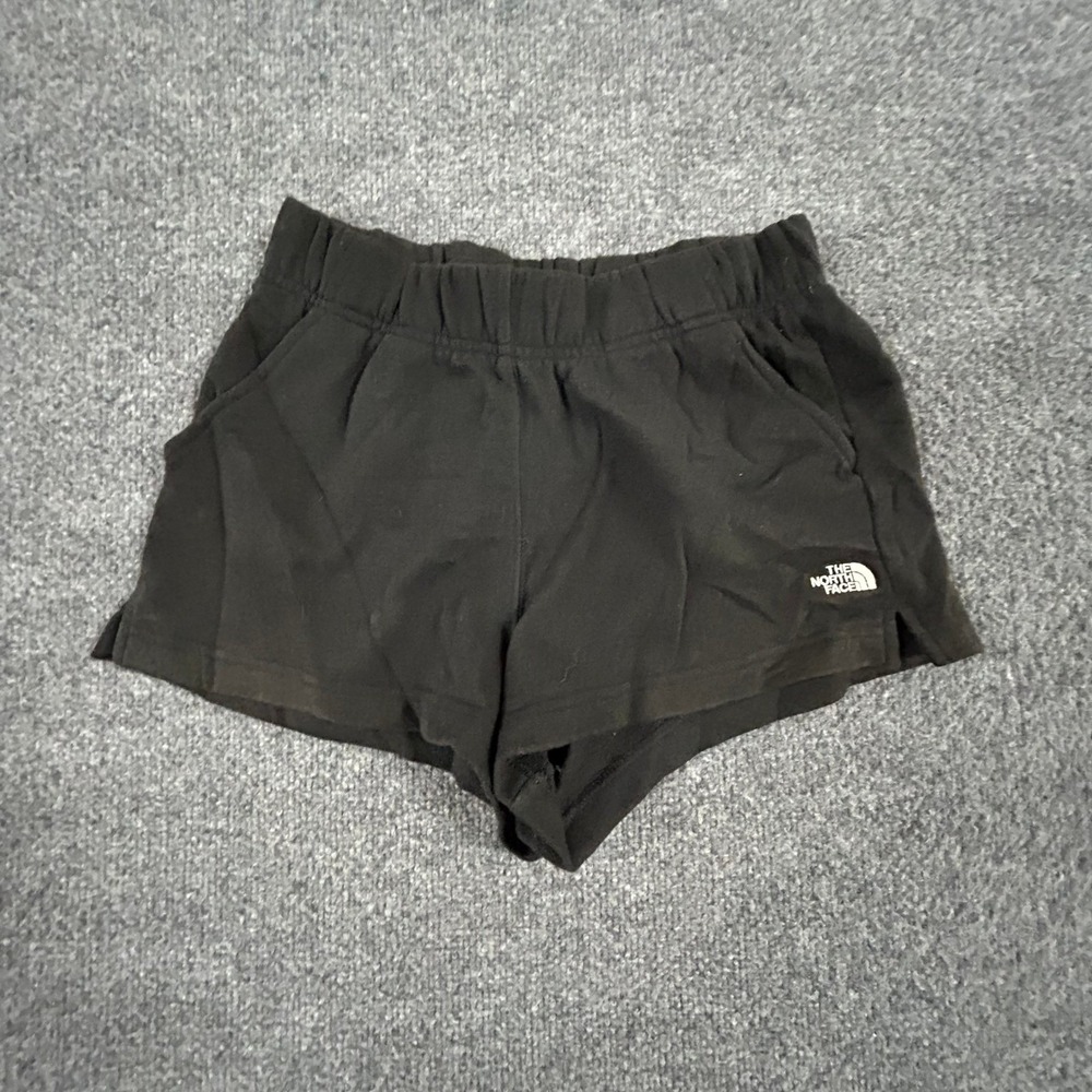 The North Face Shorts Womens Size S Black Athletic Hiking Casual Elastic Waist
